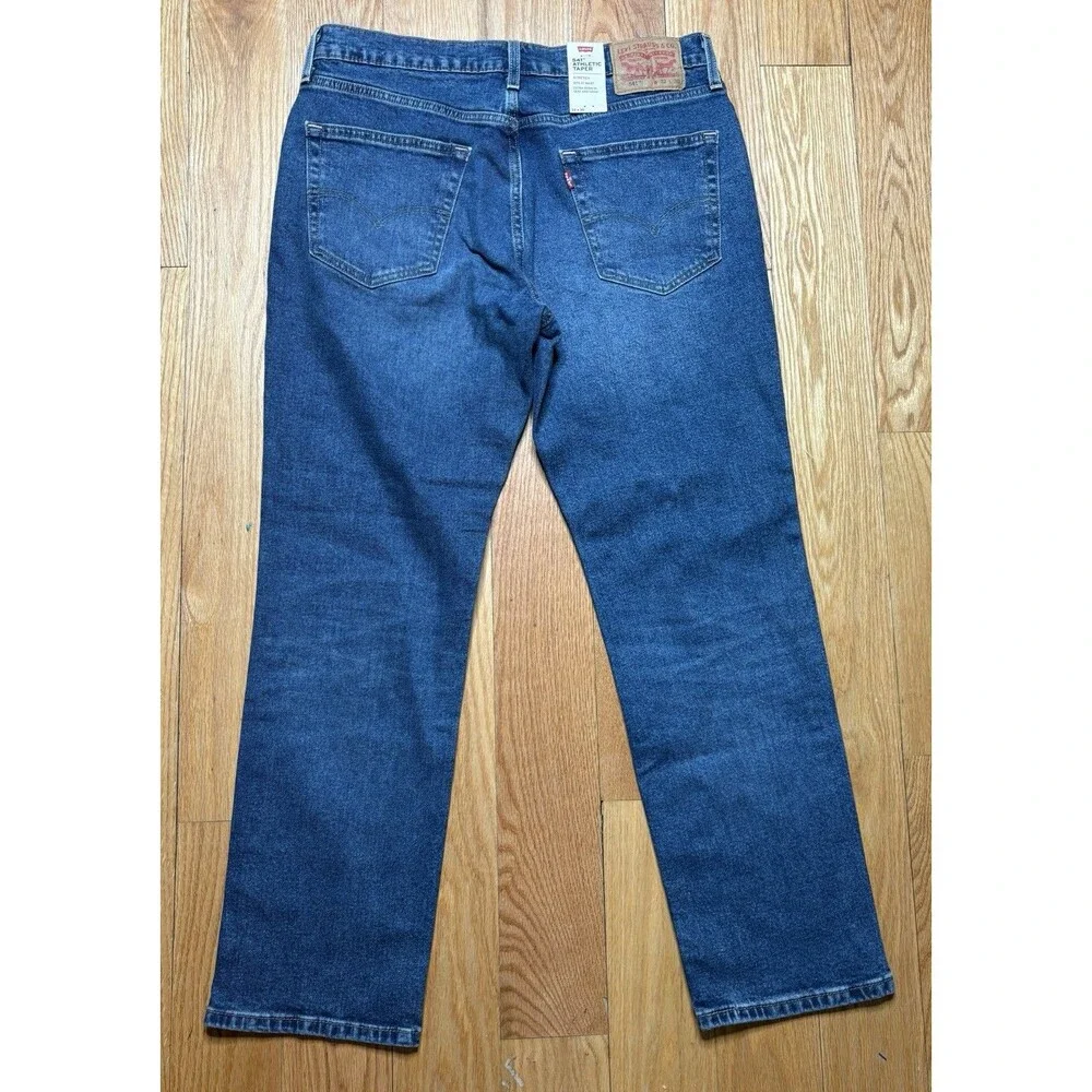 Levis 541 Athletic Taper Fit Stretch Jeans Men's Sizes 32x30 Blue NWT